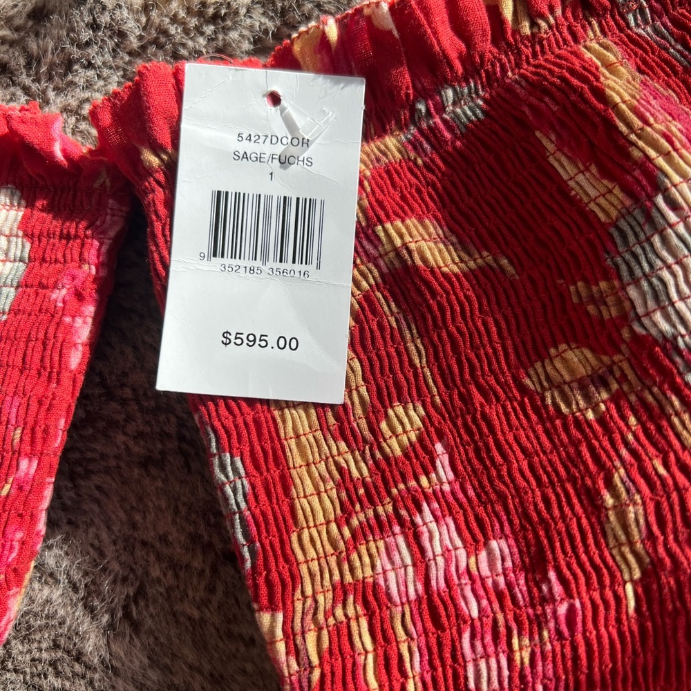NWT Zimmermann flower dress
